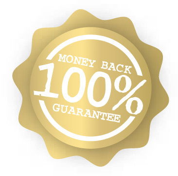 Flair Gymnastics money back guarantee seal