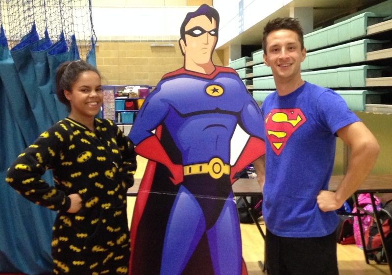 a day in the life of a superhero at summer tumble camp